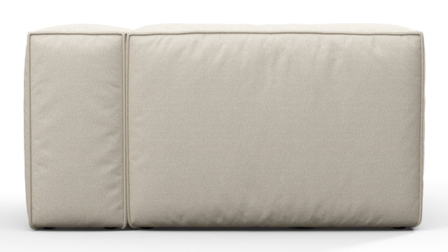 Andes - Andes Outdoor Module, Right Arm, Natural Textured Weave
