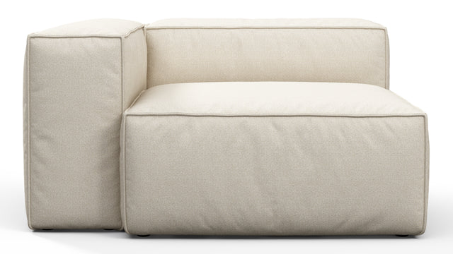 Andes - Andes Outdoor Module, Left Arm, Natural Textured Weave