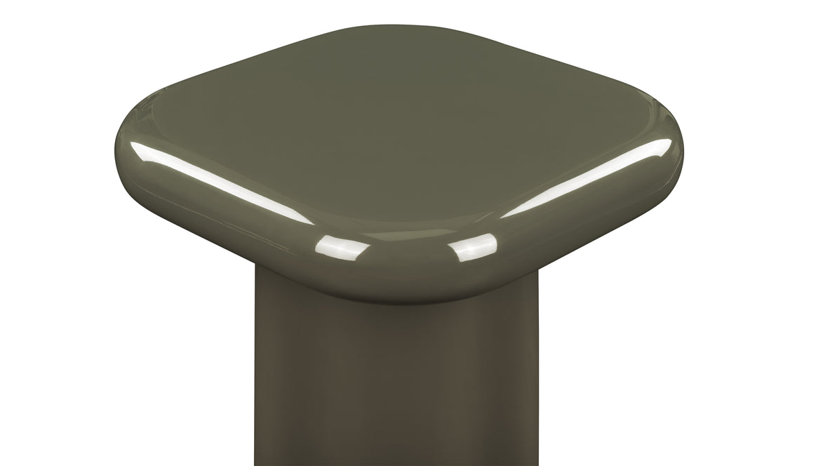 Sorrento - Sorrento Side Table, Moss Gloss
