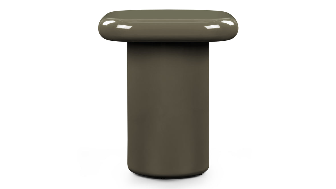 Sorrento - Sorrento Side Table, Moss Gloss