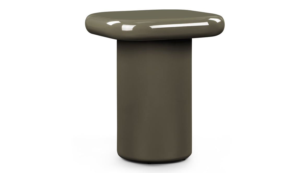 Sorrento - Sorrento Side Table, Moss Gloss