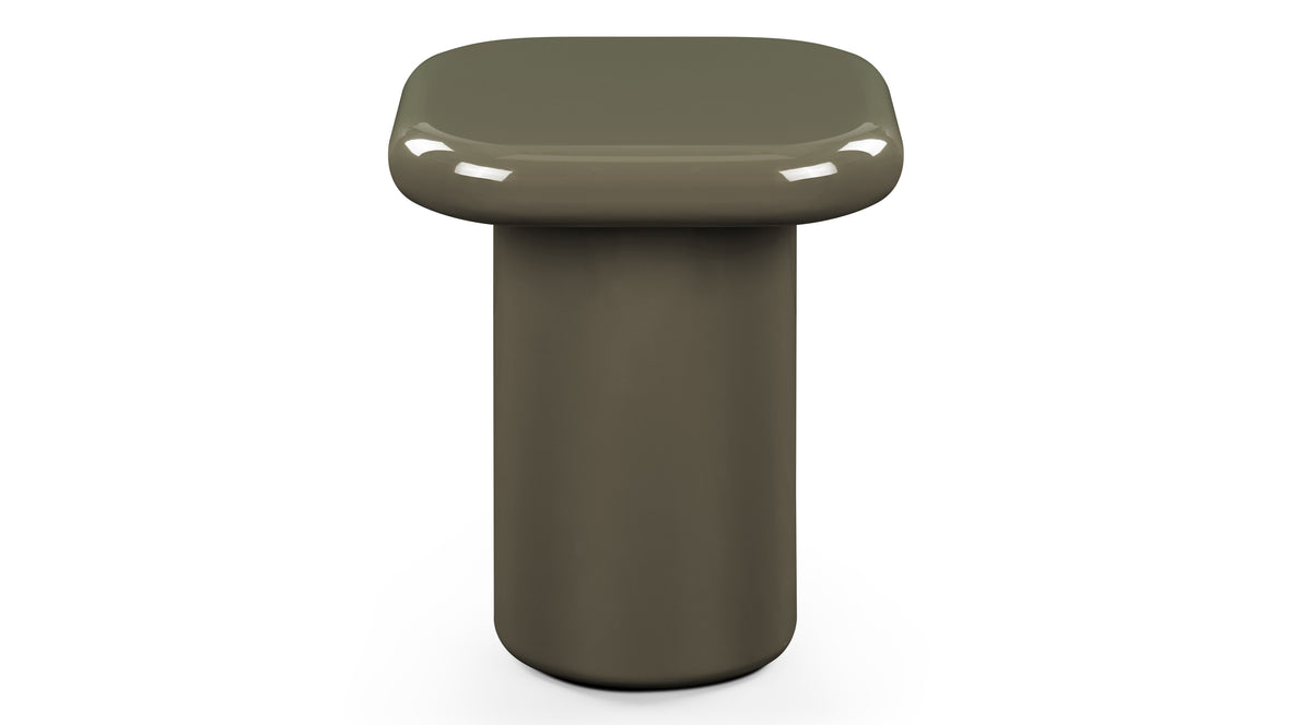 Sorrento - Sorrento Side Table, Moss Gloss
