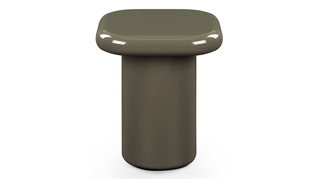 Sorrento - Sorrento Side Table, Moss Gloss