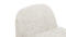 Rocha - Rocha Lounge Chair, Natural Vegan Fur