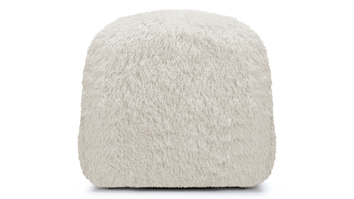 Rocha - Rocha Lounge Chair, Natural Vegan Fur