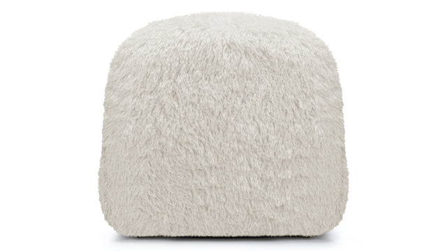 Rocha - Rocha Lounge Chair, Natural Vegan Fur