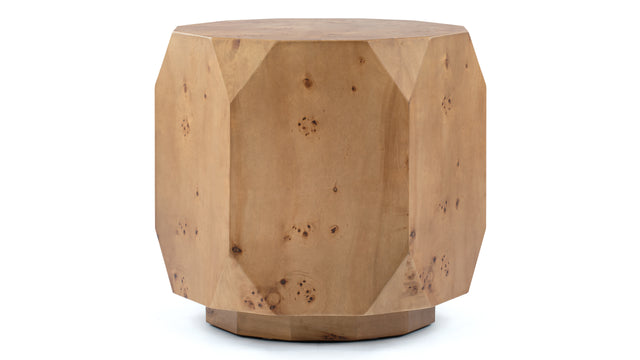 Callie - Callie Side Table, Burl Walnut