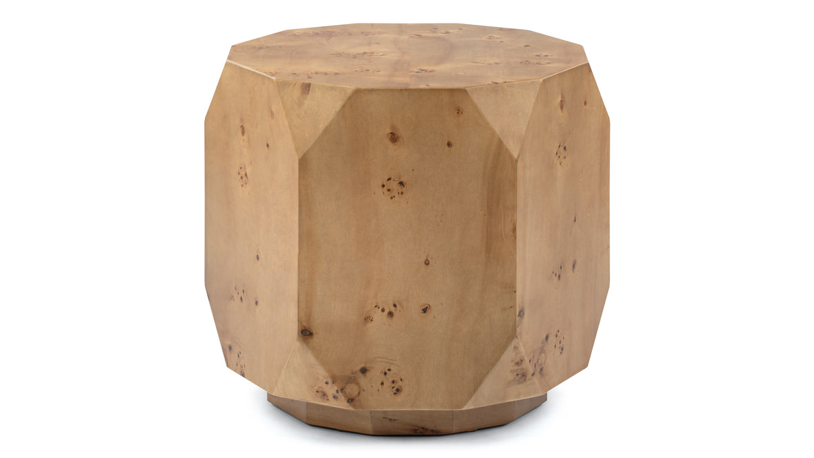 Callie - Callie Side Table, Burl Walnut