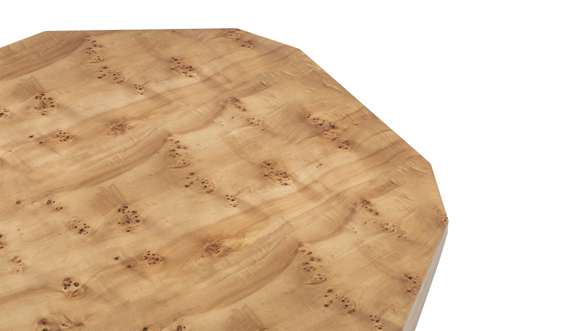 Callie - Callie Coffee Table, Burl Walnut