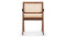 Jeanneret Outdoor - Jeanneret Outdoor Armchair, Walnut Stained Teak