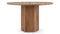 Lotus - Lotus Outdoor Dining Table, Walnut Stained Teak, 47