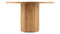 Lotus - Lotus Outdoor Dining Table, Natural Teak, 47
