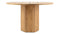 Lotus - Lotus Outdoor Dining Table, Natural Teak, 47
