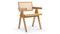 Jeanneret Outdoor - Jeanneret Outdoor Armchair, Natural Teak