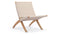 Cuba - Cuba Outdoor Chair, Natural Teak