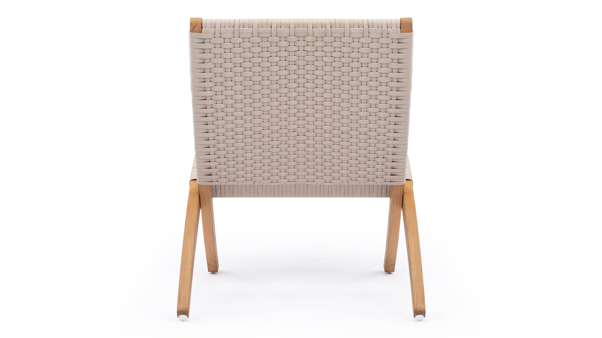 Cuba - Cuba Outdoor Chair, Natural Teak