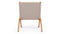 Cuba - Cuba Outdoor Chair, Natural Teak