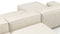 Andes - Andes Outdoor Sectional, Double Sided, Left Chaise, Natural Textured Weave