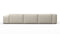 Andes - Andes Outdoor Sectional, Right Chaise, Natural Textured Weave