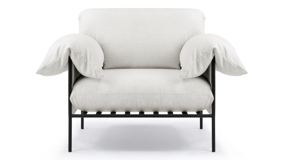 Positano - Positano Lounge Chair, Oat Linen