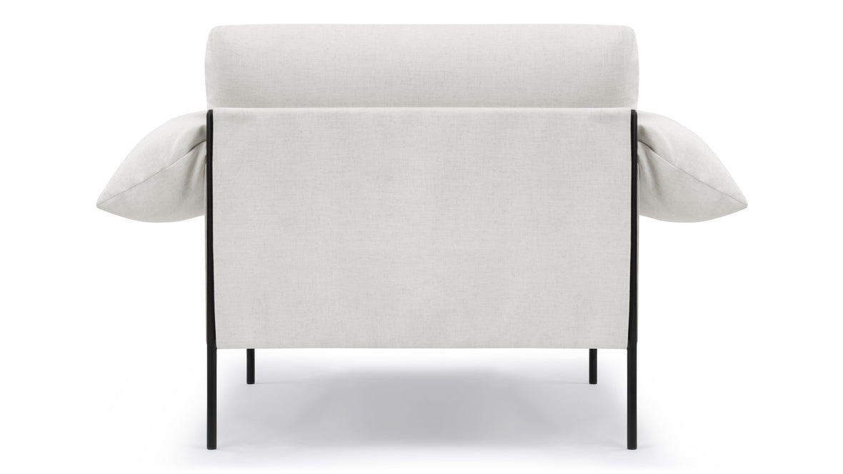 Positano - Positano Lounge Chair, Oat Linen