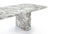 Enzo - Enzo Dining Table, Modellato Marble, 98in
