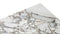 Enzo - Enzo Dining Table, Modellato Marble, 98in