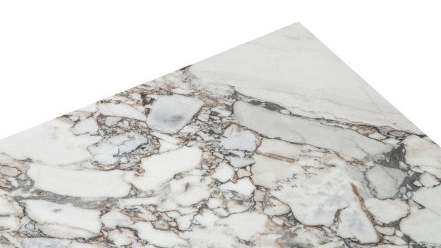 Enzo - Enzo Dining Table, Modellato Marble, 98in