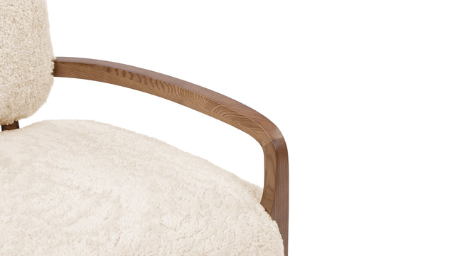 Cabana - Cabana Chair, Natural Luxe Sheepskin