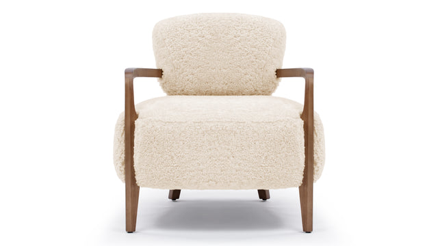 Cabana - Cabana Chair, Natural Luxe Sheepskin