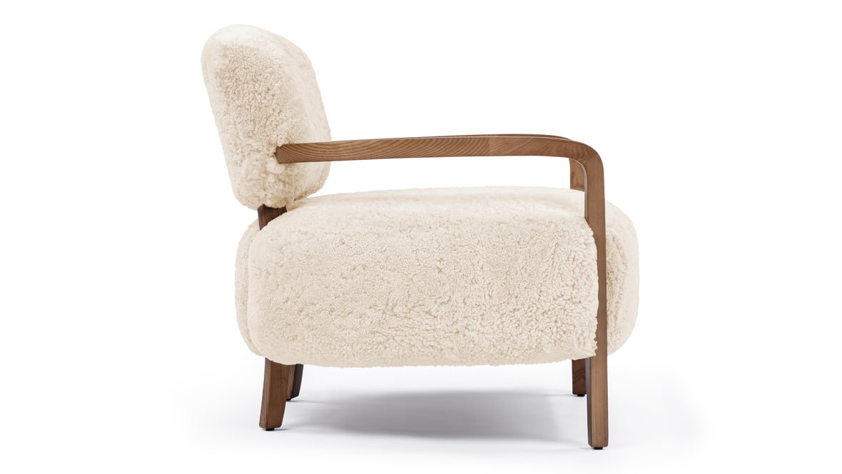 Cabana - Cabana Chair, Natural Luxe Sheepskin