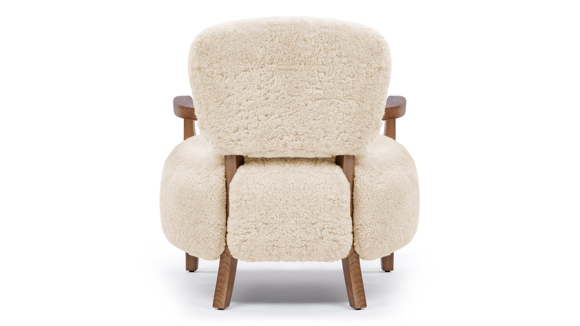 Cabana - Cabana Chair, Natural Luxe Sheepskin