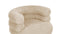 Lana - Lana Chair, Almond Long Hair Sherpa and Walnut