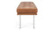 Manhattan - Manhattan Three Seater Bench, Tan Premium Leather