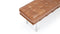 Manhattan - Manhattan Two Seater Bench, Tan Premium Leather