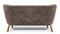 Petra - Petra Sofa, Frosted Coco Luxe Sheepskin and Walnut