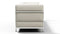 Corbusier - Corbusier Grand Modele Three Seater Sofa, Cream Vegan Leather