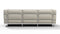 Corbusier - Corbusier Grand Modele Three Seater Sofa, Cream Vegan Leather
