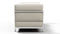 Corbusier - Corbusier Grand Modele Two Seater Sofa, Cream Vegan Leather