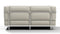 Corbusier - Corbusier Grand Modele Two Seater Sofa, Cream Vegan Leather