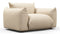 Marenco Outdoor - Marenco Outdoor Lounge Chair, Latte Performance Weave