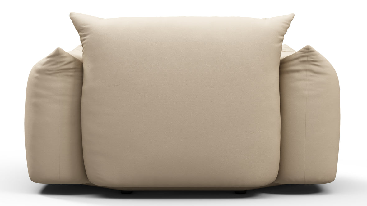 Marenco Outdoor - Marenco Outdoor Lounge Chair, Latte Performance Weave