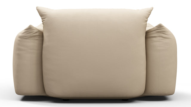 Marenco Outdoor - Marenco Outdoor Lounge Chair, Latte Performance Weave