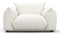 Marenco Outdoor - Marenco Outdoor Lounge Chair, Soft White Performance Weave