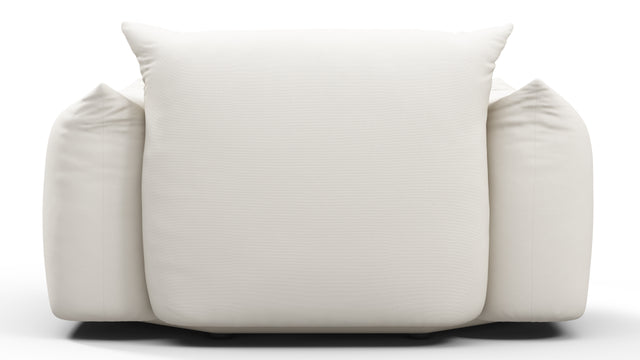 Marenco Outdoor - Marenco Outdoor Lounge Chair, Soft White Performance Weave
