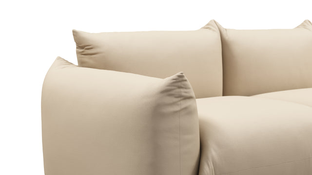 Marenco Outdoor - Marenco Outdoor Three Seater Sofa, Latte Performance Weave