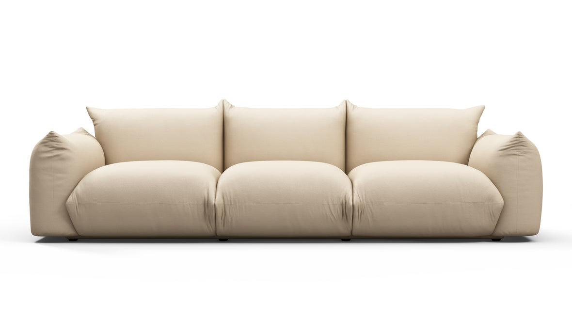 Marenco Outdoor - Marenco Outdoor Three Seater Sofa, Latte Performance Weave
