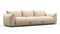 Marenco Outdoor - Marenco Outdoor Three Seater Sofa, Latte Performance Weave