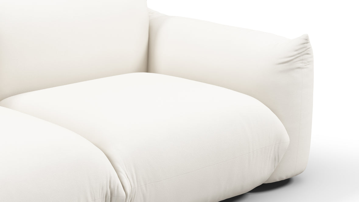 Marenco Outdoor - Marenco Outdoor Three Seater Sofa, Soft White Performance Weave