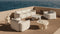 Marenco Outdoor - Marenco Outdoor Three Seater Sofa, Soft White Performance Weave